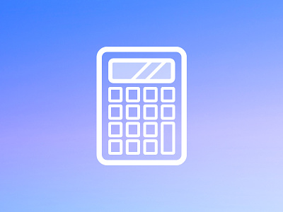 Simple Calculator illustration web