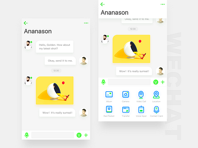 Wechat Redesign---Chat