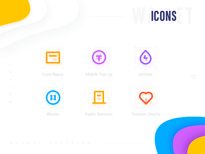 Wallet Icon card charity money service ui utilities wealth