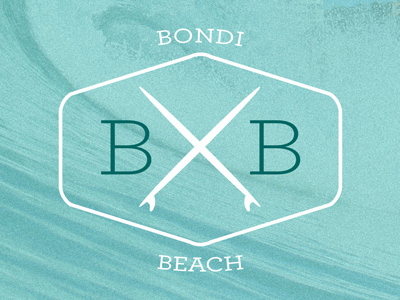 Bondi Beach Lockup