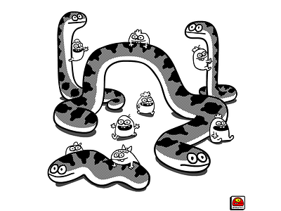 Playground Snakes 800x600 art artist cartoon creative doodle goopymart illustration snakes
