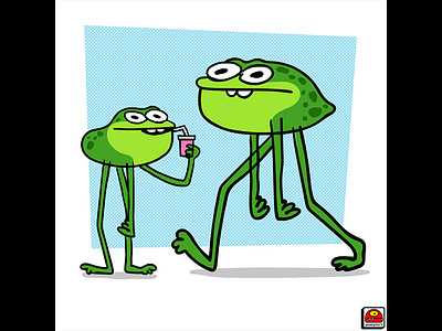 Hopeless Frogs art artist cartoon creative doodle goopymart illustration
