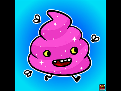 Pink Happy Poop