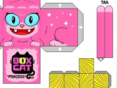 Box Cat-Princess