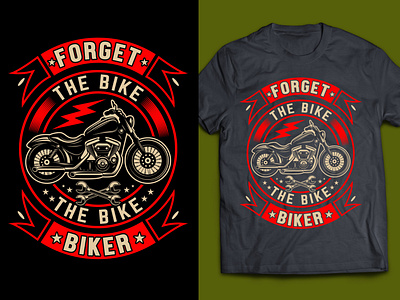 MOTORBIKER'S T-SHIRT DESIGN