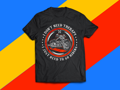 MOTORCYCLE T-SHIRT DESIGN appearel biker clothing creative custome design eye catching t shirt design graphic design motorbikers t shirt design t shirt design trendy t shirt design typography shirt design