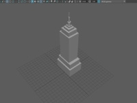 Empire State Building 3d