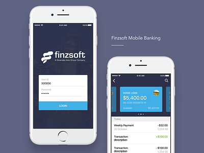 Mobile Banking Redesign (WIP) apps balance banking mobile navigations pin prelogin transactions