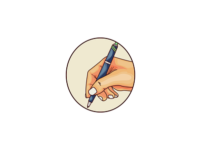 Write me clean drawing hand illustration inking letter lineart photoshop shading style willustrator writing
