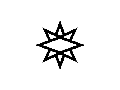 Stars branding clean design logo modern style