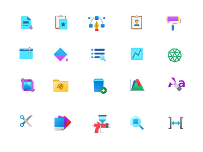 3D icons