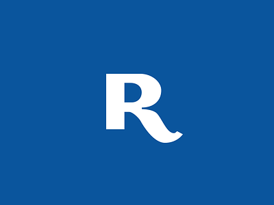 R cutsom type logotype r scuba type