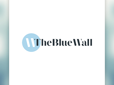 The Blue Wall blog blue logo wall