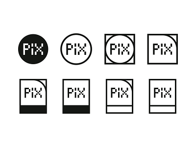 PIX identity logo options photo printing photos pix