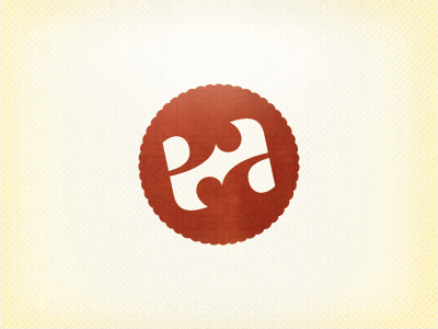 EA ambigram enon avital logo mark