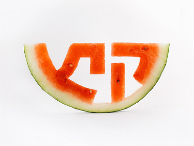 Summer! food type hebrew type lettering watermelon