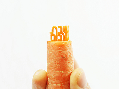 Shabbat Shalom 🥕 carrot food typography foodtype hebrew lettering shabbat shalom 🥕