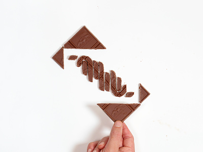 Shwayeh Shwayeh arabic chocolate food lettering ghirardelli hebrew 🍫