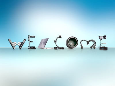 willkommen adorama letters photography type visual idiot background welcome