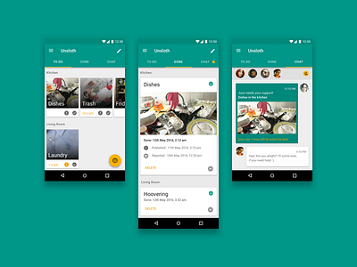 unsloth app (1/3) android material design sloth