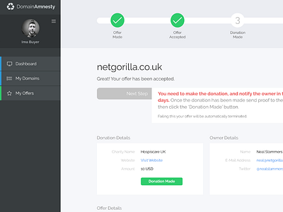 Domain Amnesty - Admin Interface