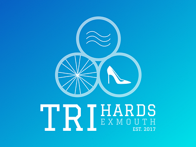 Ladies Triathlon Club Logo logo sports triathlon