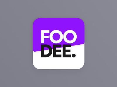 Foodee app icon v1 app icon ios