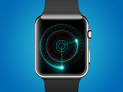 Apple Watch Clock Concept apple watch clock design skin smart smart watch watch