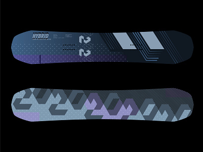 Graphics for snowboard 02
