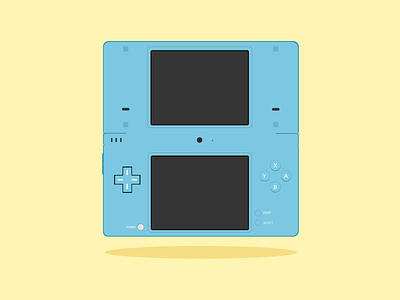 Nintendo DSi 3ds adobe illustrator design ds flatdesign gameboy gaming handheld illustration nds ndsi nintendo nintendo 3ds nintendo ds nintendo dsi nintendo handheld wacom cintiq