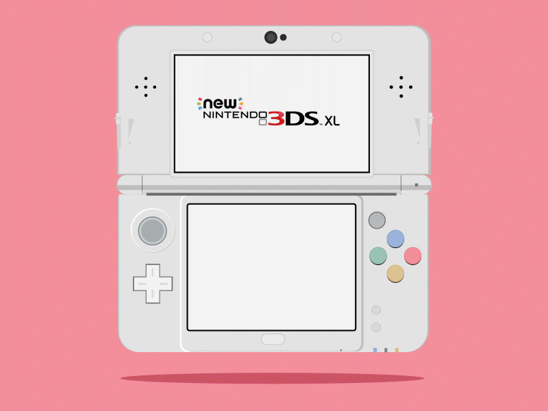 Nintendo New 3DS by BeLikeYoshi on Dribbble