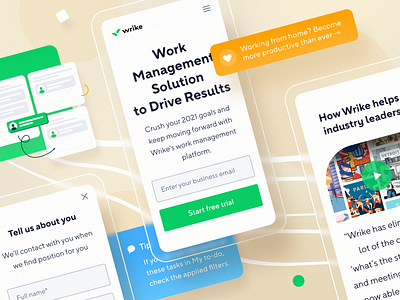 Wrike Mobile Web Interface app clean design mobile ui ux web web design website wikedesign wrike wriketeam