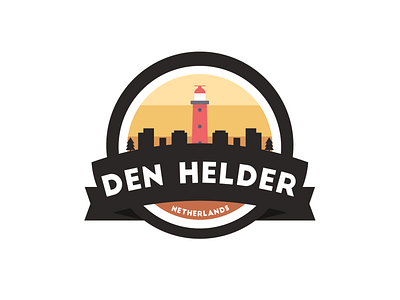 Den Helder - Netherlands animation app art branding clean design flat fresh graphicdesign icon illustration lettering logo logodesign type typography ui vector web website