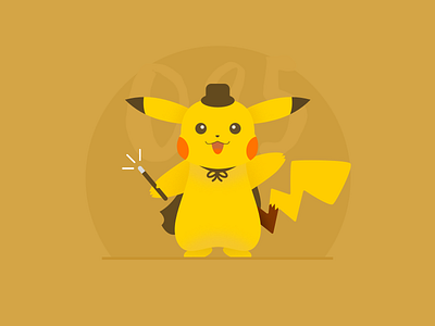 025 Pikachu 100days illustration pokemon sketch vector