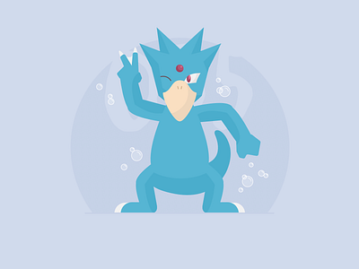 055 Golduck