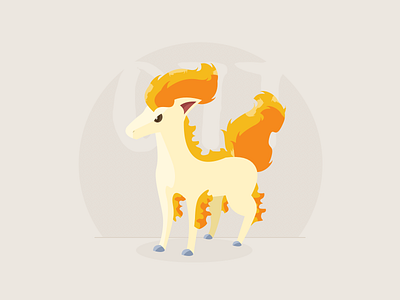 077 Ponyta 100days illustration nerd pokemon sketch