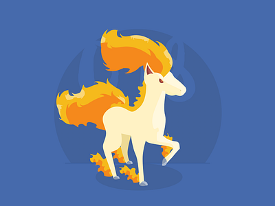 078 Rapidash 100days illustration nerd pokemon sketch