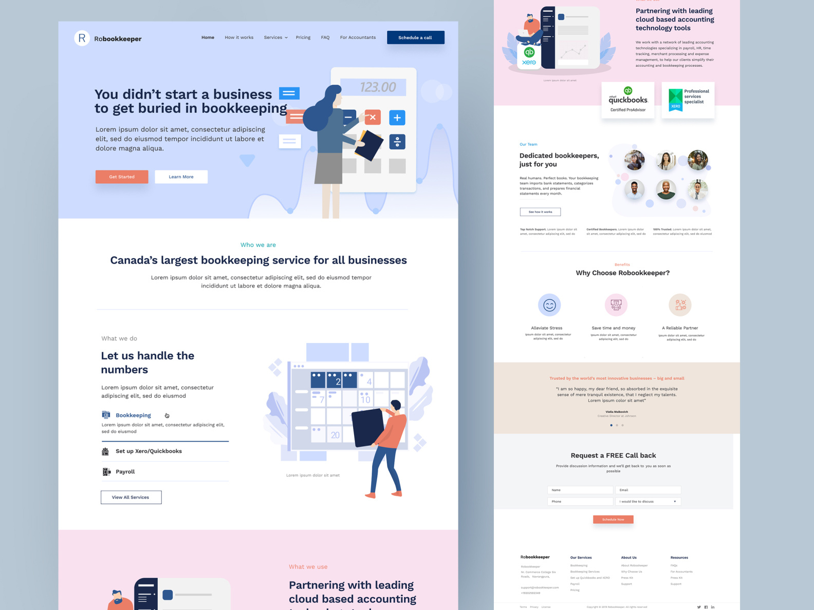 bookeeping by Jonathan Campillos on Dribbble