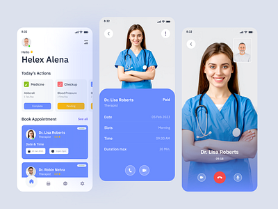 Medical service - Mobile App app app design designmint doctor healthcare healthcare app medical medical app medicine mobile app mobile app design mobile design mobile ui
