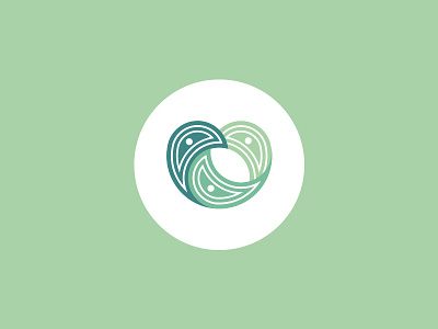 Greenheart branding identity logo