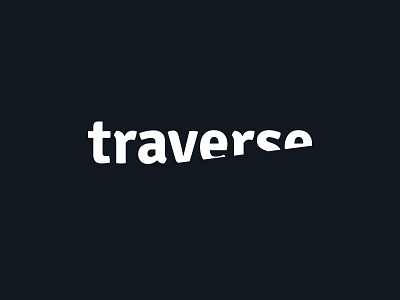 Traverse branding identity logo