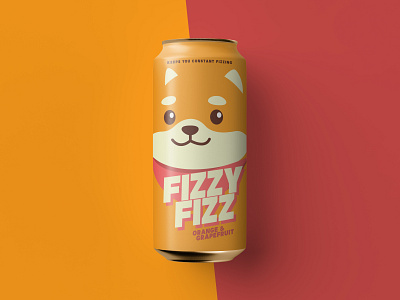 Frizzy Fizz - Orange & Grapefruit branding colour illustration vector weekly warm up