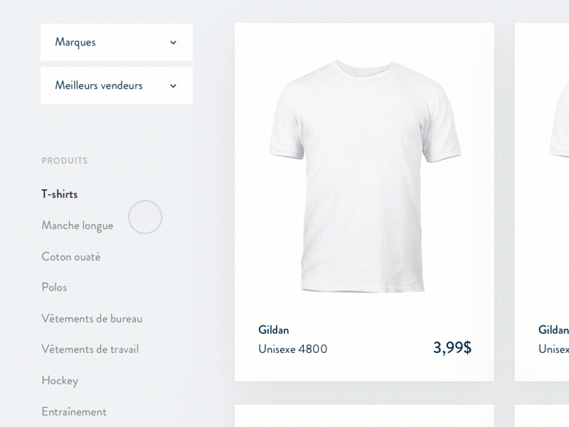 e-commerce — shirt builder