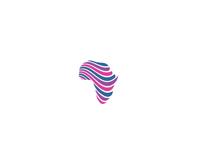 Africa abstract africa art colorful logo stripes