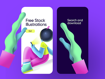 Free Stock Illustrations Concept