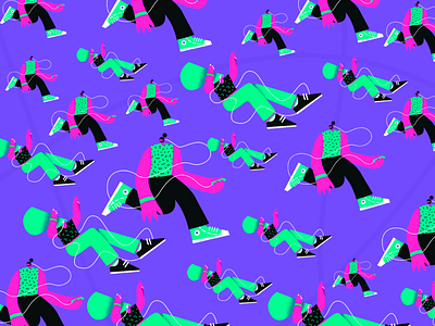 Spotify Pattern Illustration