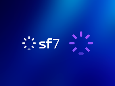 Sf7 logo ☀️💡 branding design flat design graphic design illustration logo logotype ui vector visual identity