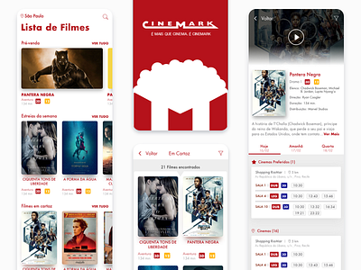 Movie App design interaction design mobile app design movie ui ui design
