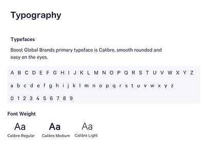 Typography - Boost Global Brands agency brand brand identity branding branding design clean copy copywriter copywriting design font sketch style guide template type design typeface typography ui ux vector