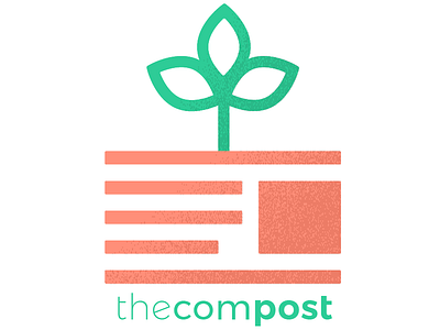 TheComPost Logo compost eco environment garden grow headlines leaf nature news plant seed tree